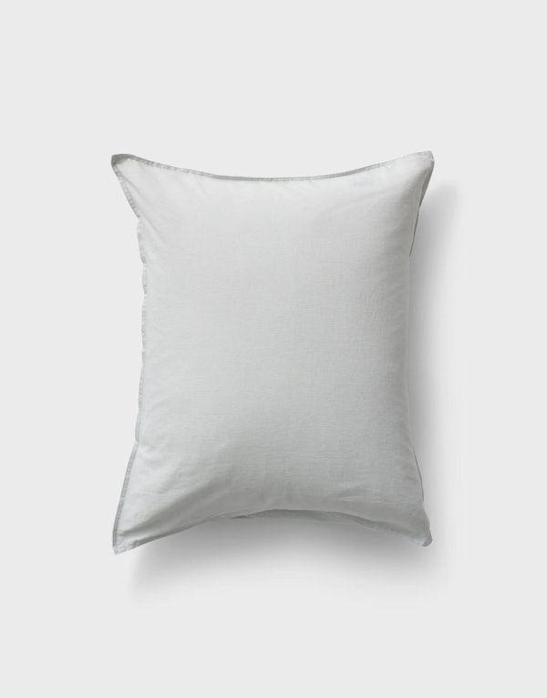 CURA Calm Linen Pillowcase Light Grey