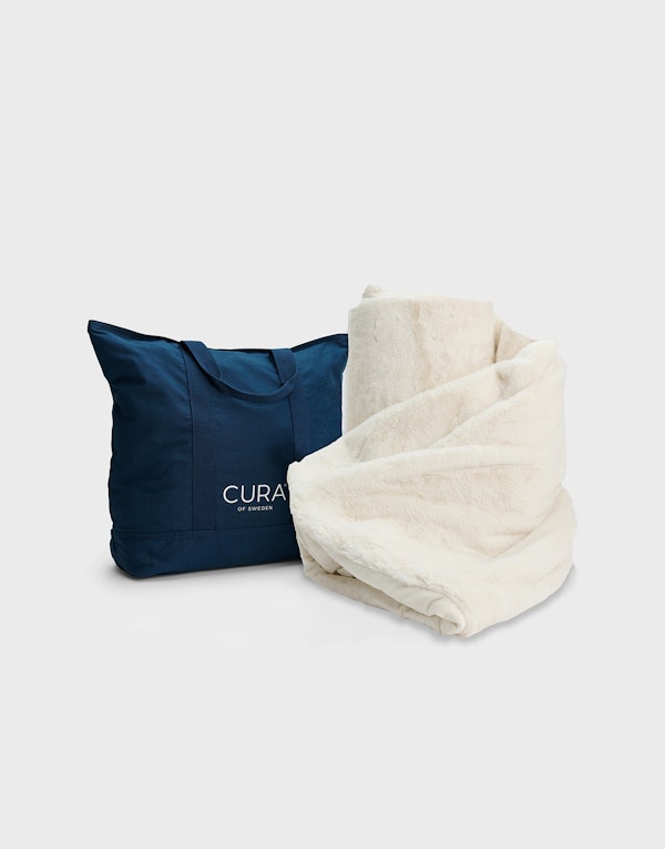 CURA Elegance White Weighted blanket