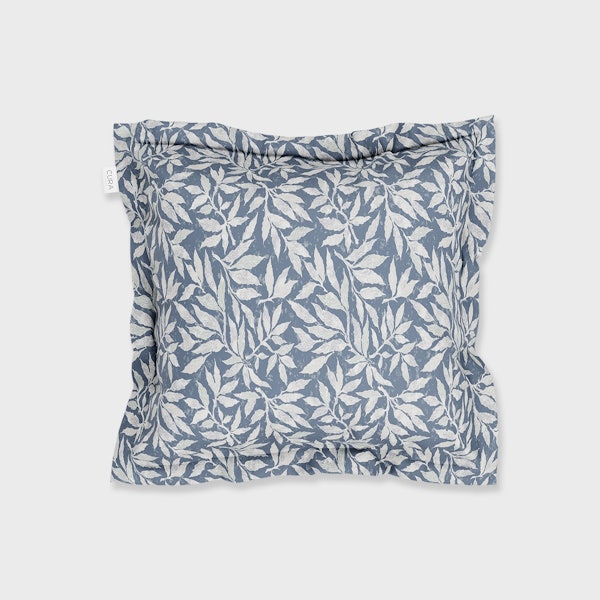 CURA Satina Leaf Pillowcase 80x80