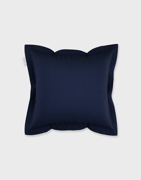 CURA Satina Marine blue 80x80 Pillowcase