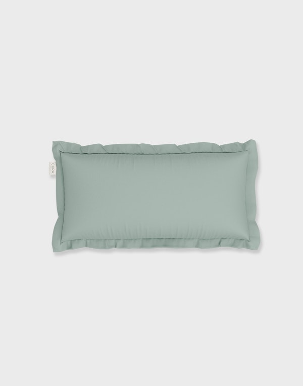 CURA Satina Sage Green 40x80 Pillowcase