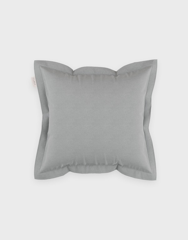 CURA Satina Soft Grey 80x80 Pillowcase