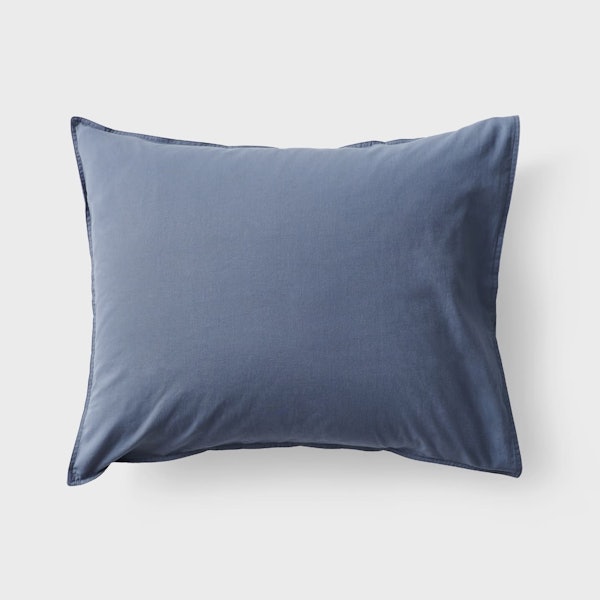 CURA Calm Cotton Pillowcase Dusty Blue