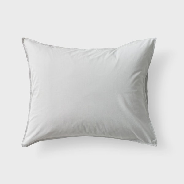 CURA Calm Cotton Pillowcase Light Grey