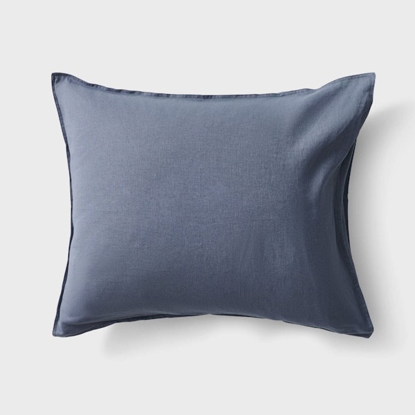 CURA Calm Linen Pillowcase Dusty Blue