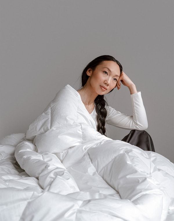 CURA Pearl Down Weighted duvet
